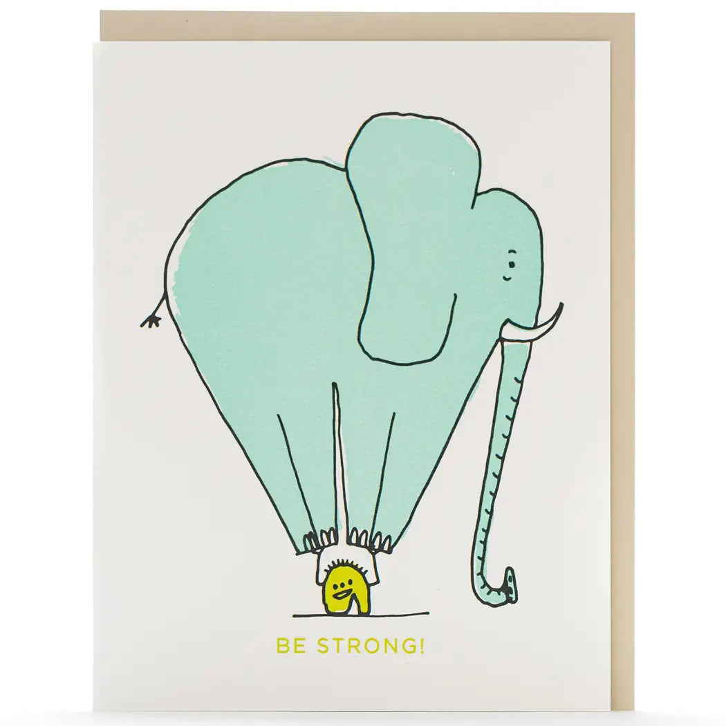 Be Strong Monster Card