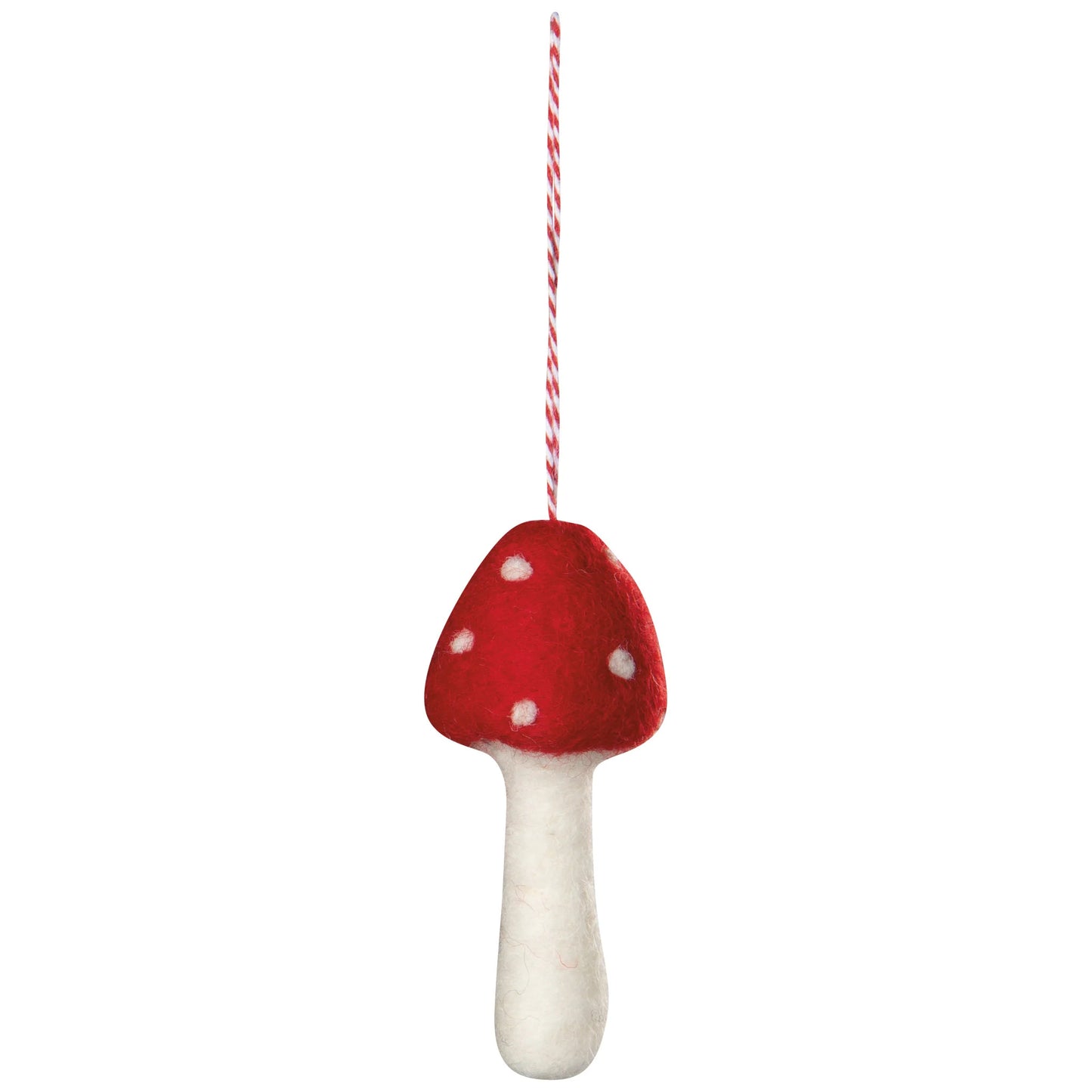 Felt Toadstool Ornament