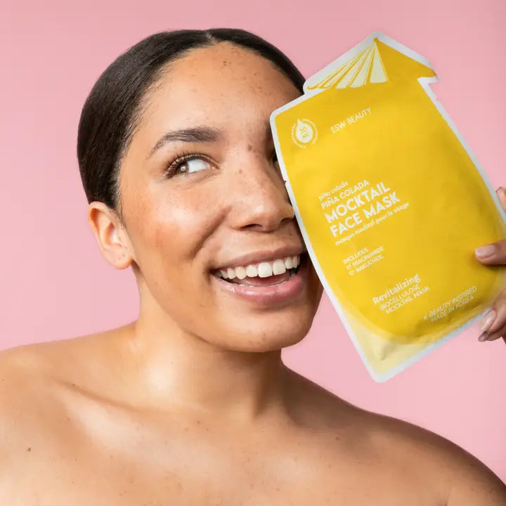 Pina Colada Revitalizing Biocellulose Mocktail Mask