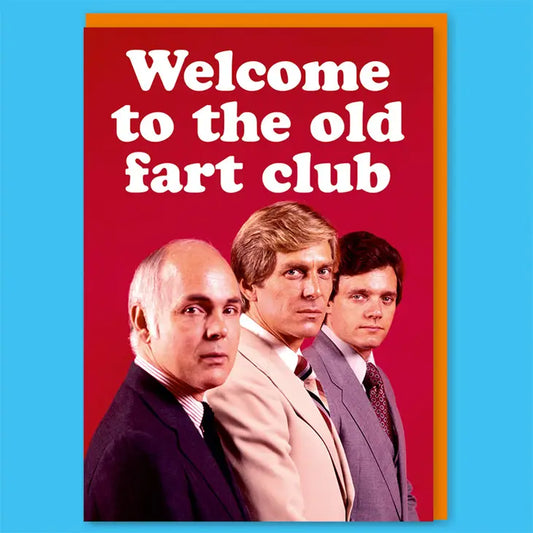 Old Fart Club Greeting Card