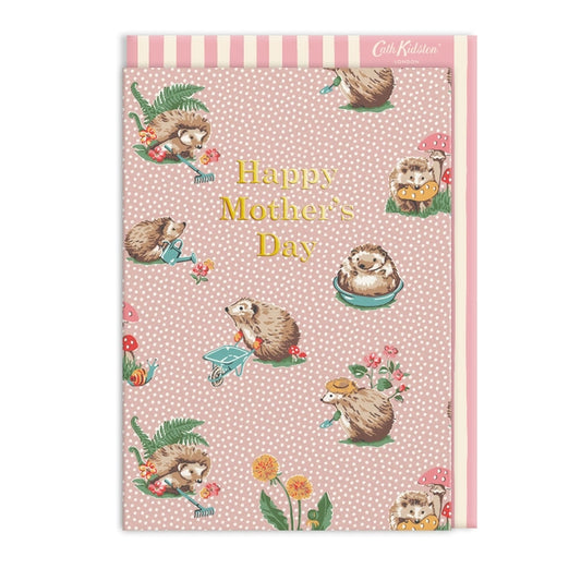 Happy Mother's Day Hedgehogs Card
