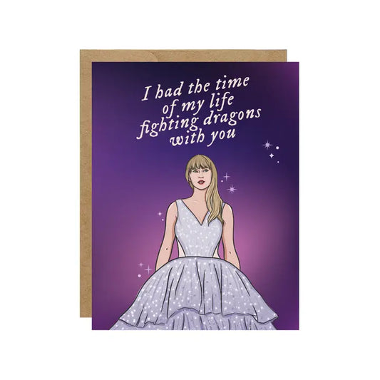 Time Of My Life Speak Now Card Card
