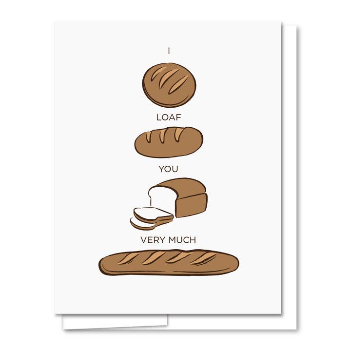 Loaf Letterpress Card