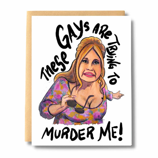 Tanya Lotus Murder Card