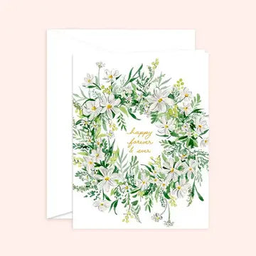 Happy Forever & Ever Wedding Card