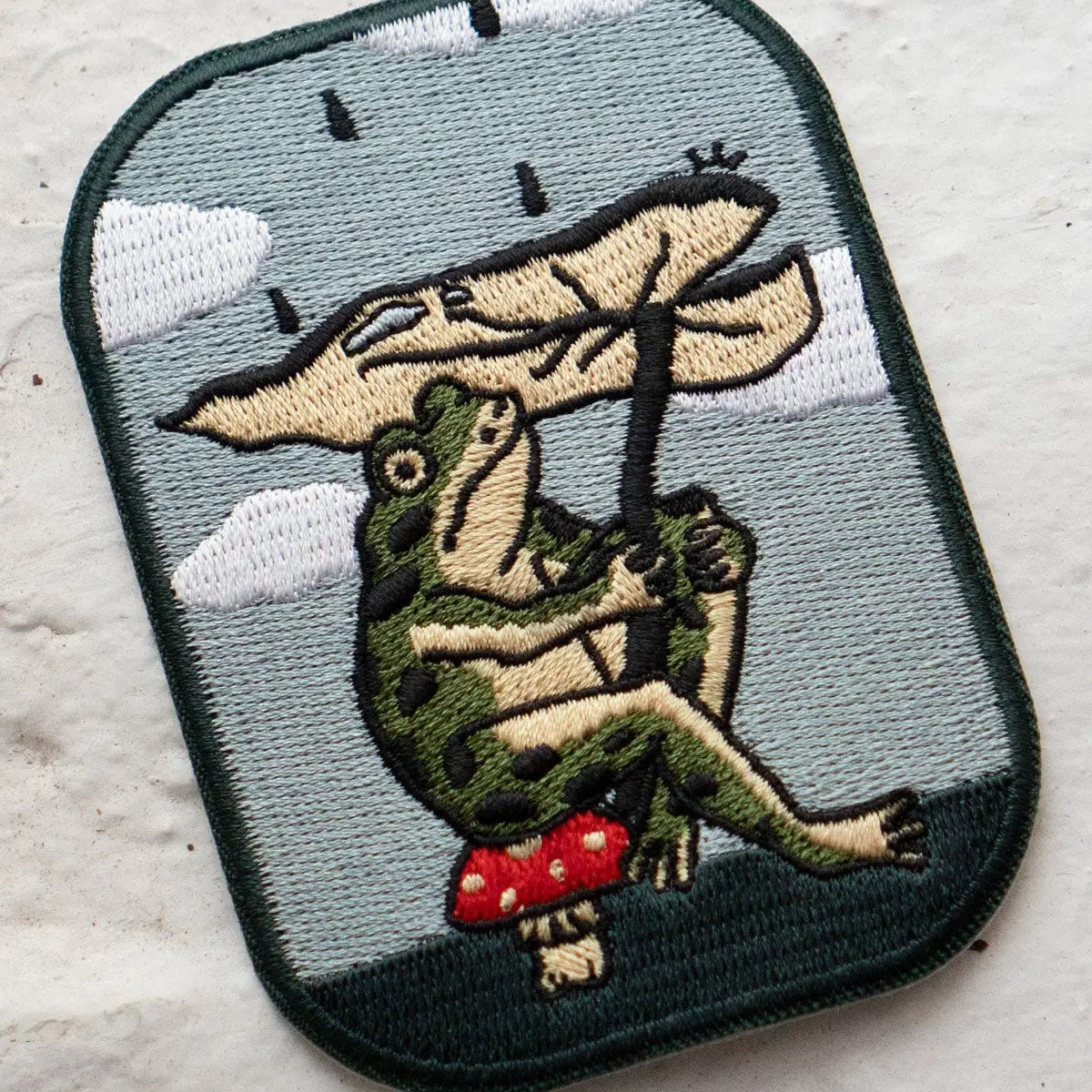 #9 Leaf Umbrella Frog Sticky Patch