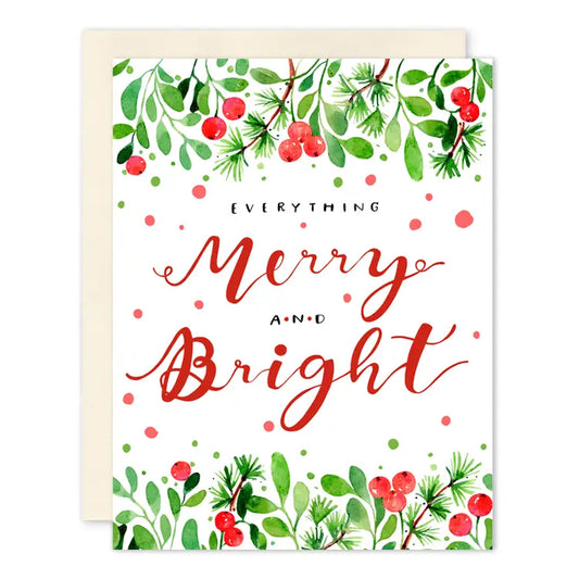 Everything Merry and Bright Card