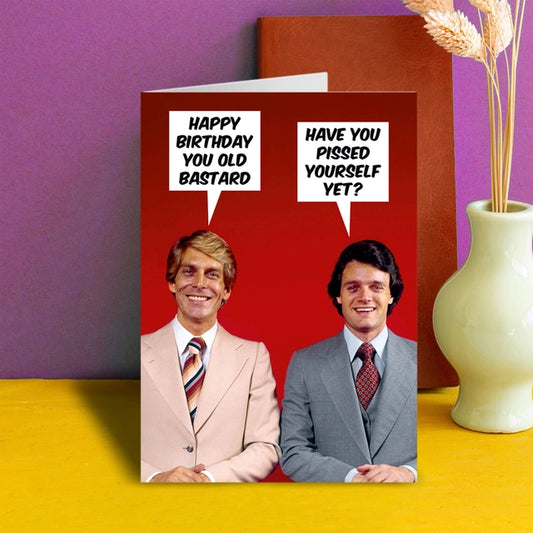 Pissed Yourself Yet Rude Birthday Card