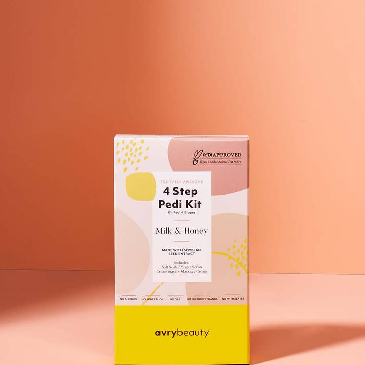 4 Step Pedi Kit - Milk & Honey