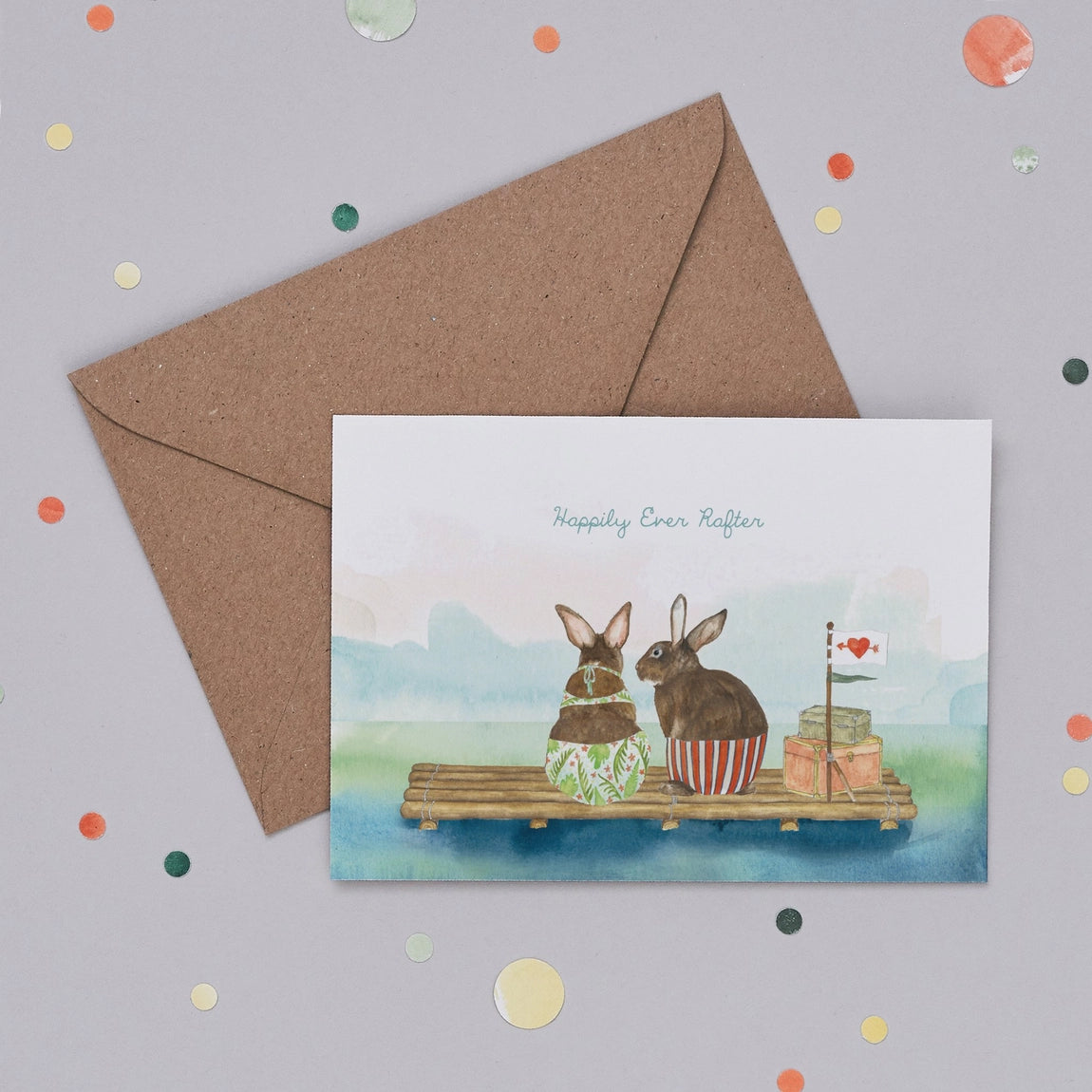 Happily Ever Rafter Card