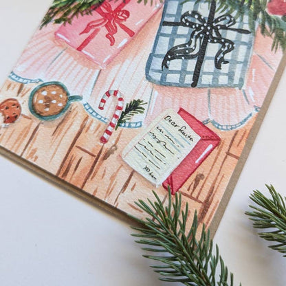 Holiday Under The Tree Card