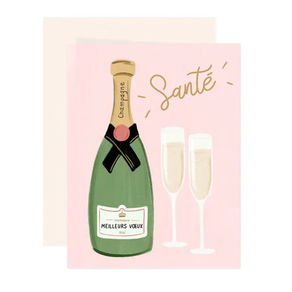 Sante Champagne Card