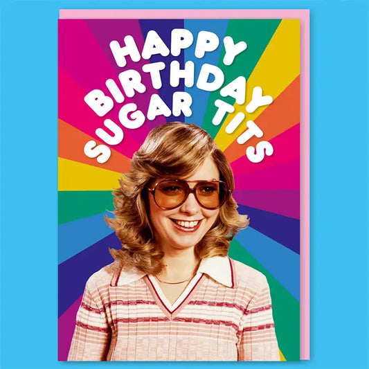 Sugar Tits Greeting Card