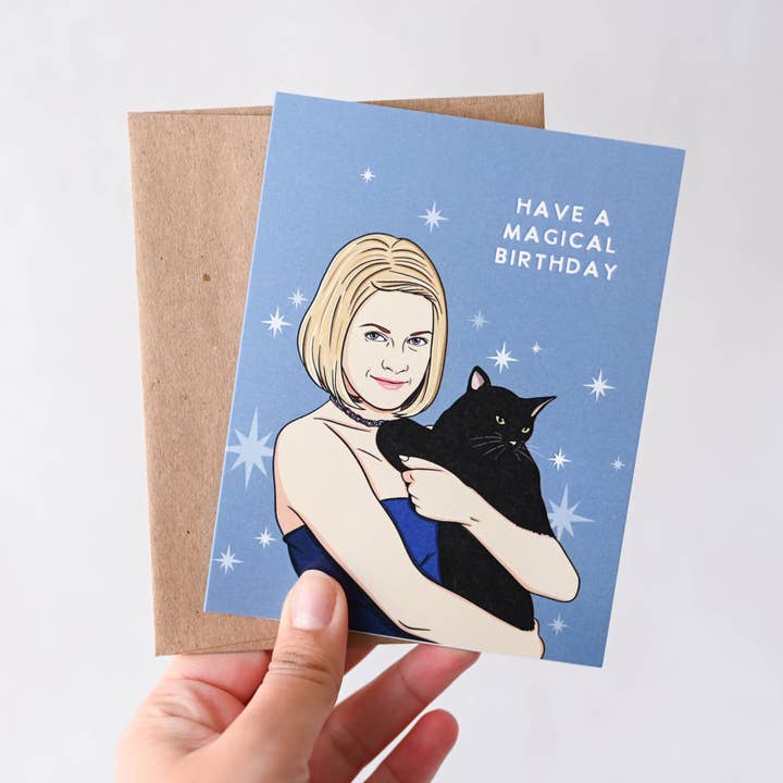 Sabrina Witchy Magical Birthday Pop Culture Birthday Card