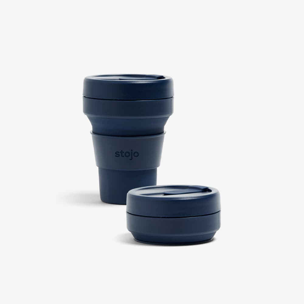 12 oz Collapsible Travel Cup - Collapsed Packaging