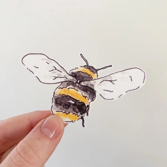 S128 Bumble Bee Sticker