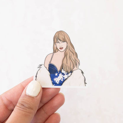 S49 Taylor Midnight Pop Culture Sticker