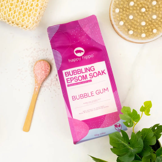 Bubble Gum Bubbling Epsom Soak 600g