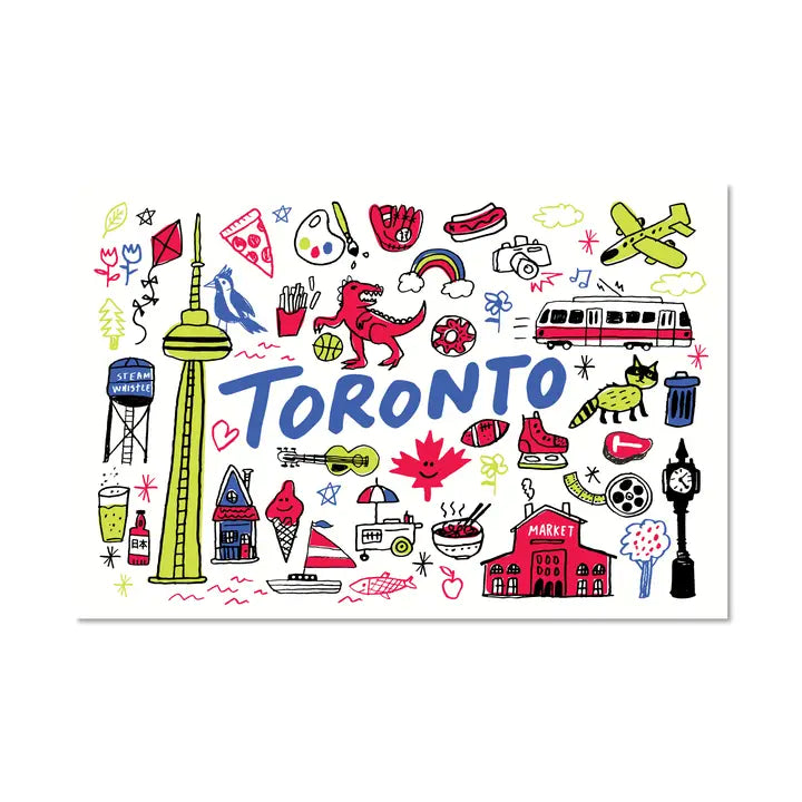 Top Toronto Postcard