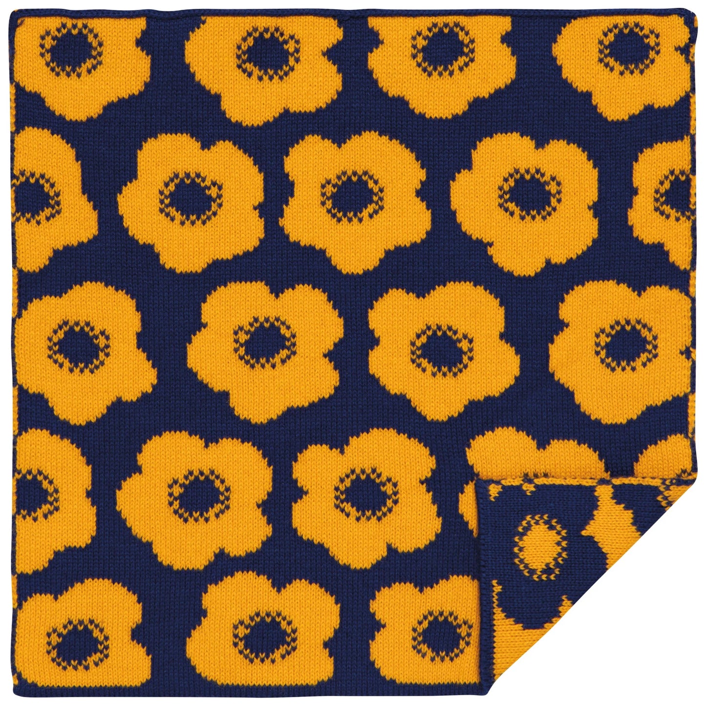 Poppy  Knit Dishcloth Set of 3