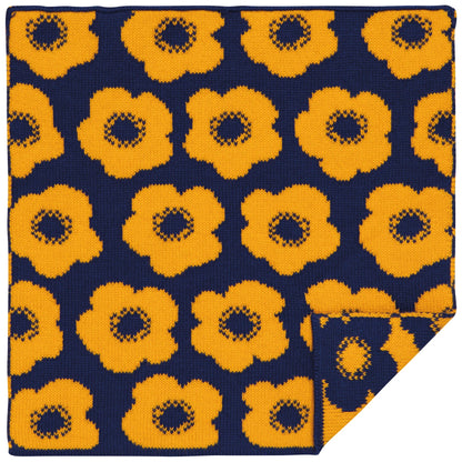 Poppy  Knit Dishcloth Set of 3