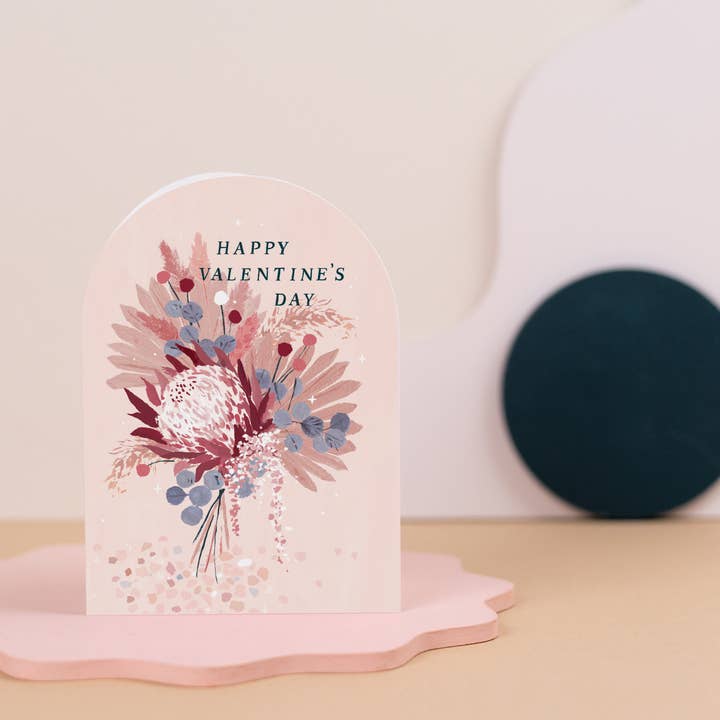 Floral Valentine's Card