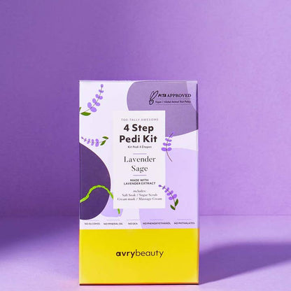 4 Step Pedi Kit - Lavender Sage