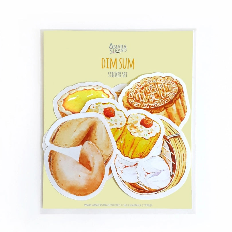 Dim Sum Sticker Set – Juxtapose Cards & Gifts