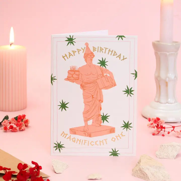 Magnificent One Birthday Card