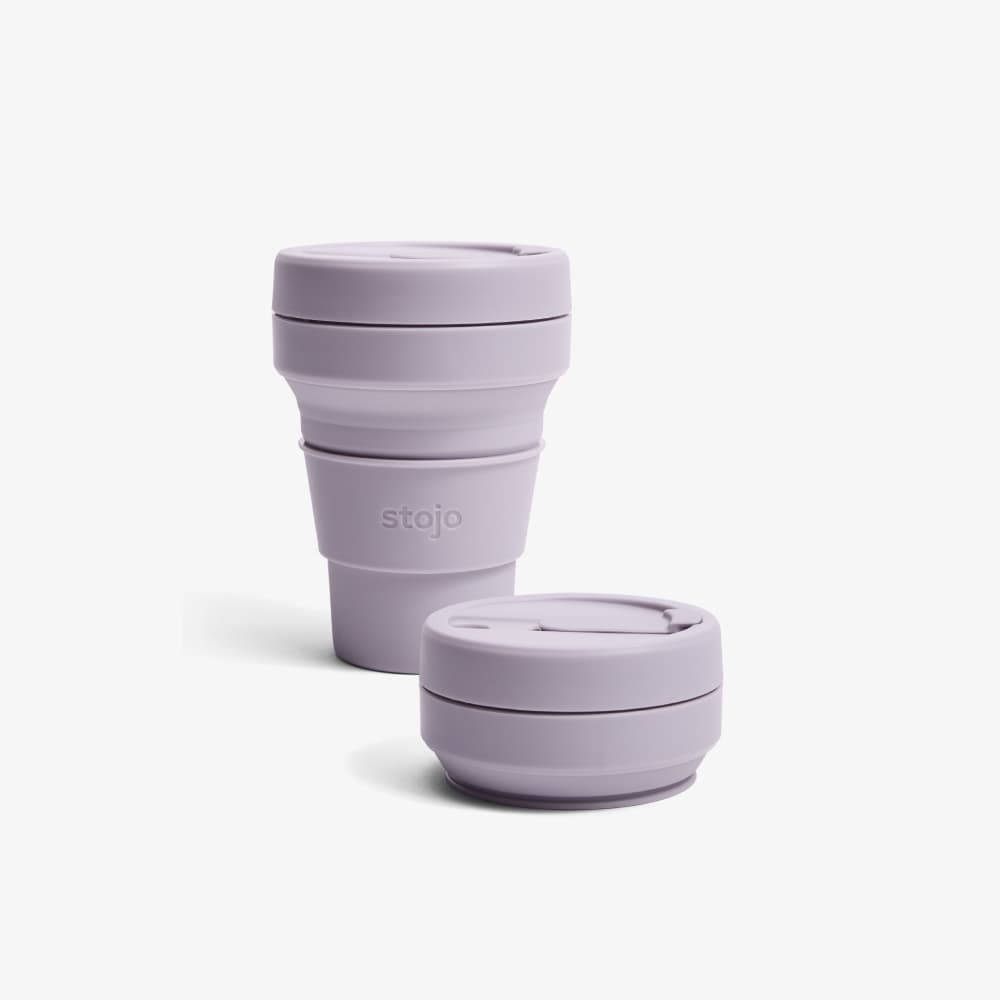 12 oz Collapsible Travel Cup - Collapsed Packaging