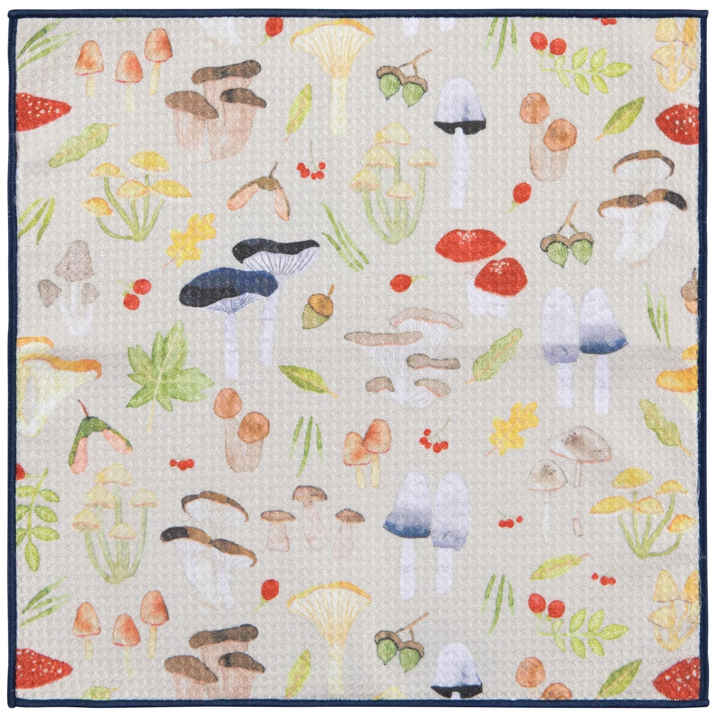 Field Mushrooms Recycled Microfibre Dishcloth Set of 2