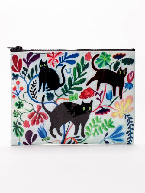 Zipper Pouch Here Kitty