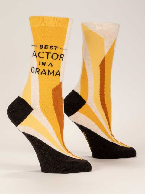 Women's Crew Socks Best Actor In A Drama