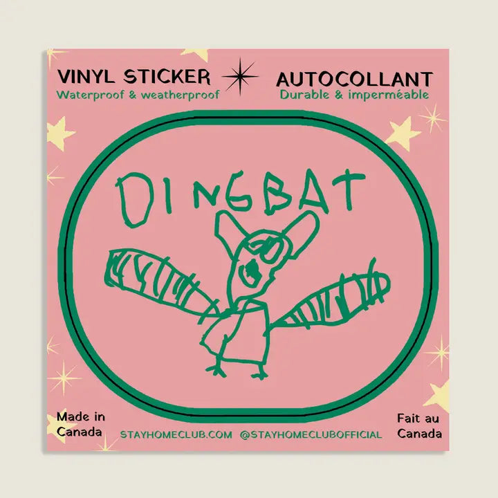 S74 Dingbat Vinyl Sticker