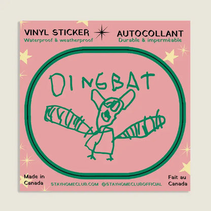 S74 Dingbat Vinyl Sticker