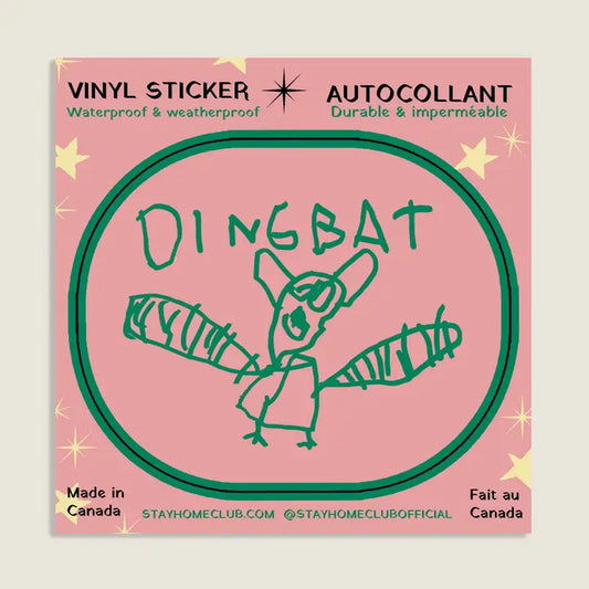 S74 Dingbat Vinyl Sticker