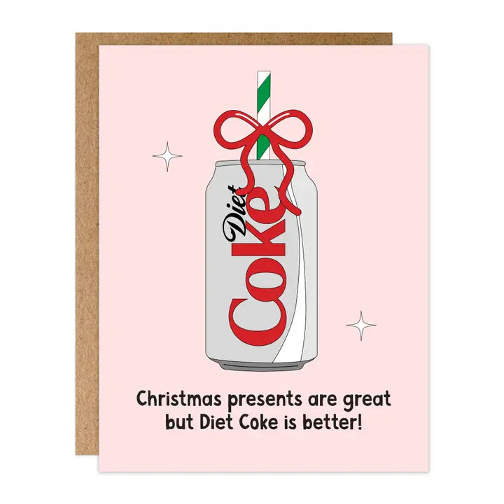 Diet Soda Christmas Card