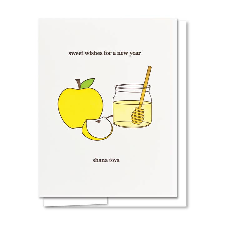 Rosh Hashanah Letterpress Rosh Hashanah Card