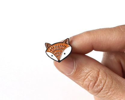 @83 Cute Fox Enamel Pin