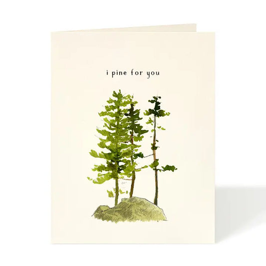 Glorious Pines Card