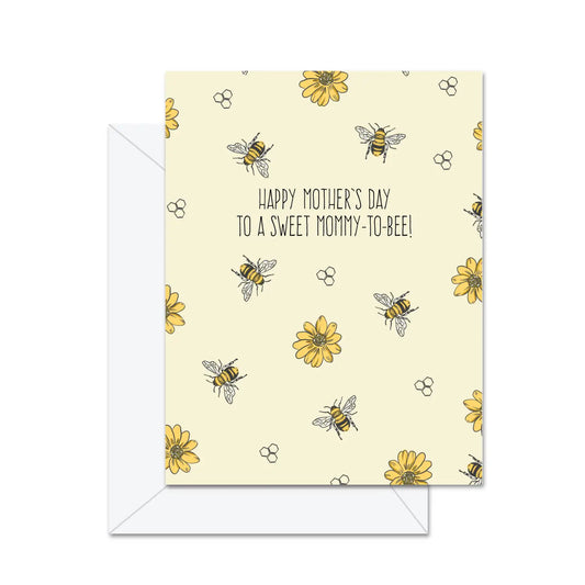 Happy Mother's Day To A Sweet Mommy To Bee! Greeting Card