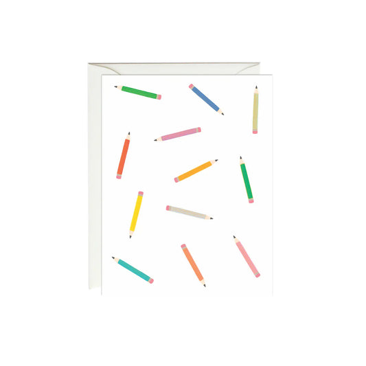 Pencils Pattern Card