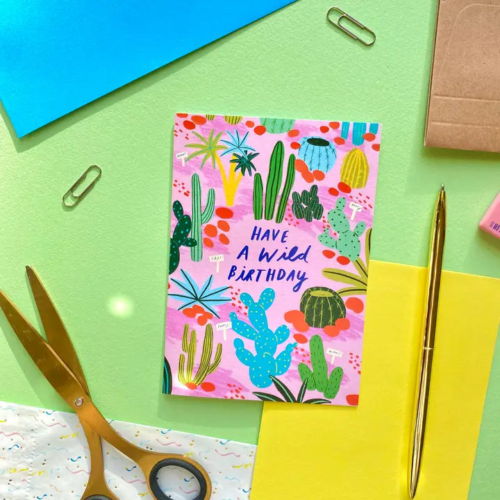 Have A Wild Birthday Greetings Card