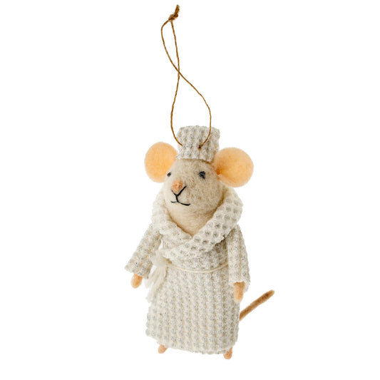 F7 - Spa Day Stella Mouse Ornament