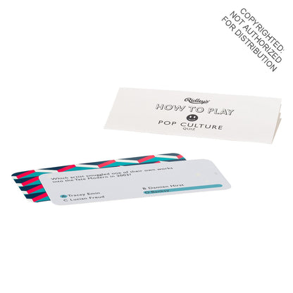 Pop Culture Trivia Game