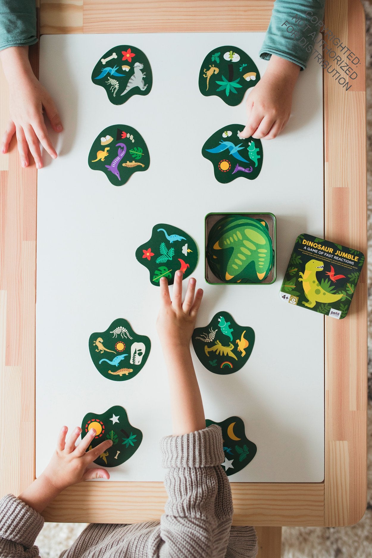 Dinosaur Jumble Card Game