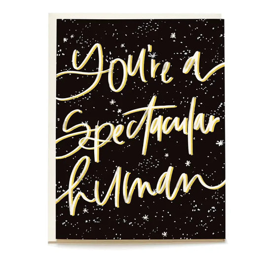 Starry Night Spectacular Human Greeting Card