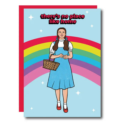 There's No Place Like Home Moving New Home Greeting Card