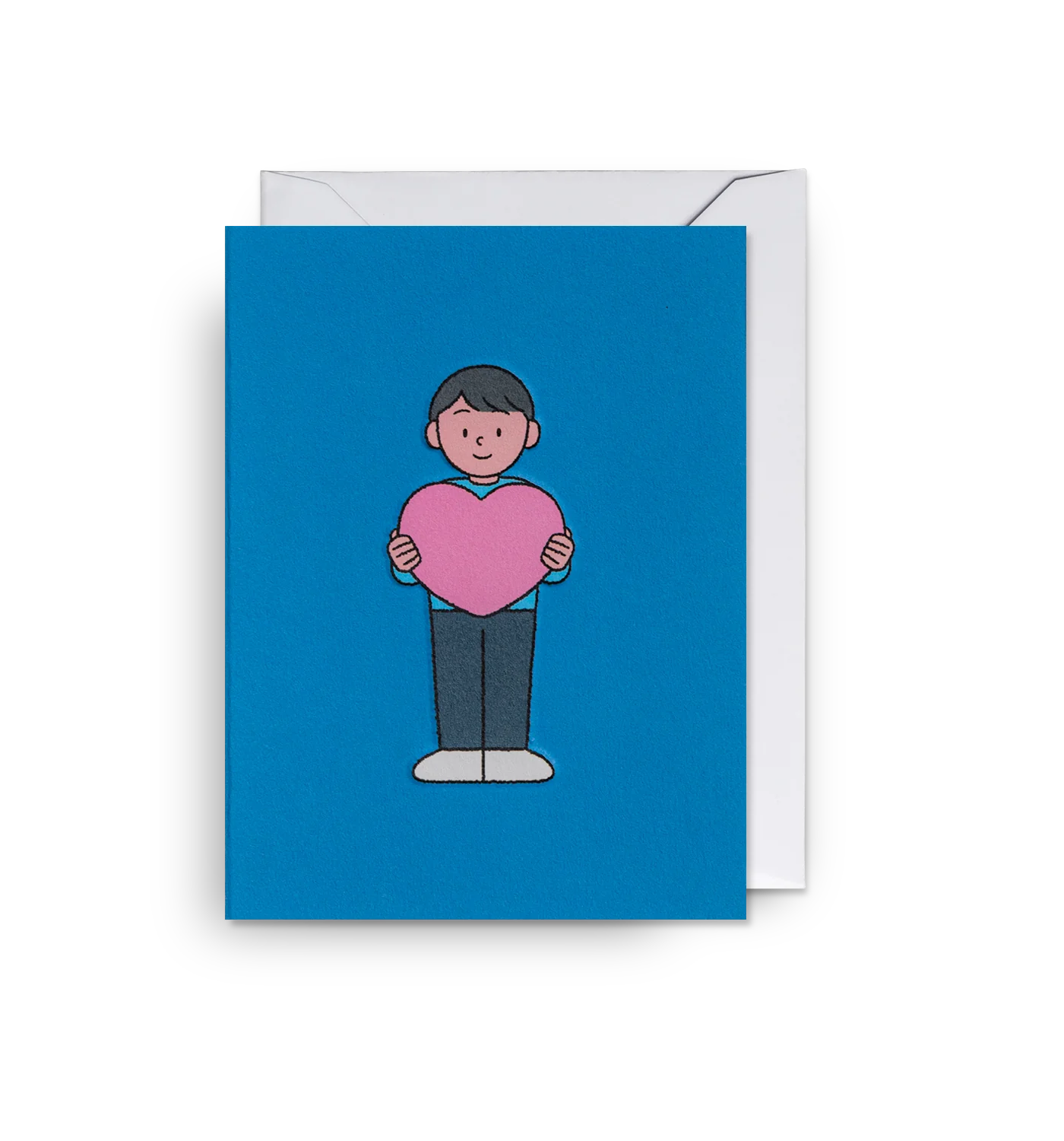 Mini Card Love Heart Man Card