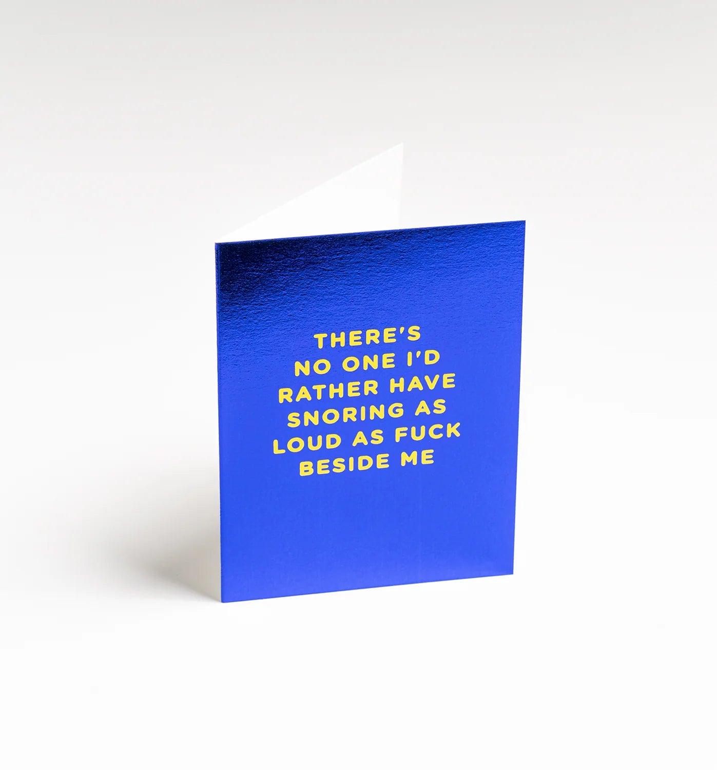 Mini Card Snoring Card